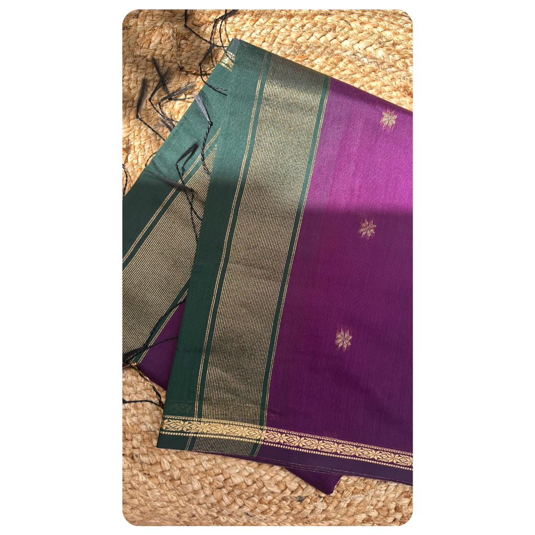 Maheshwari Silk Cotton Saree