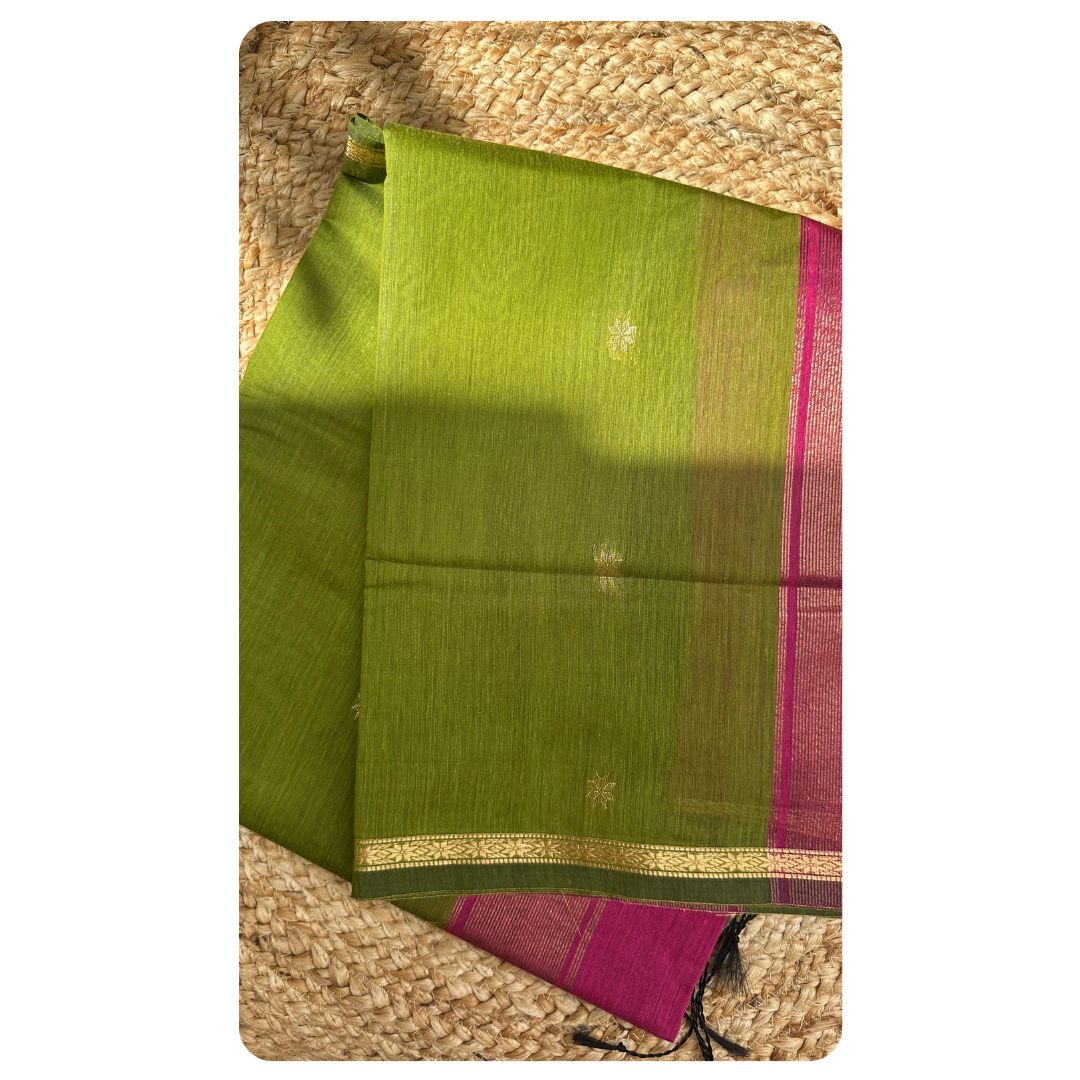 Maheshwari Silk Cotton Saree