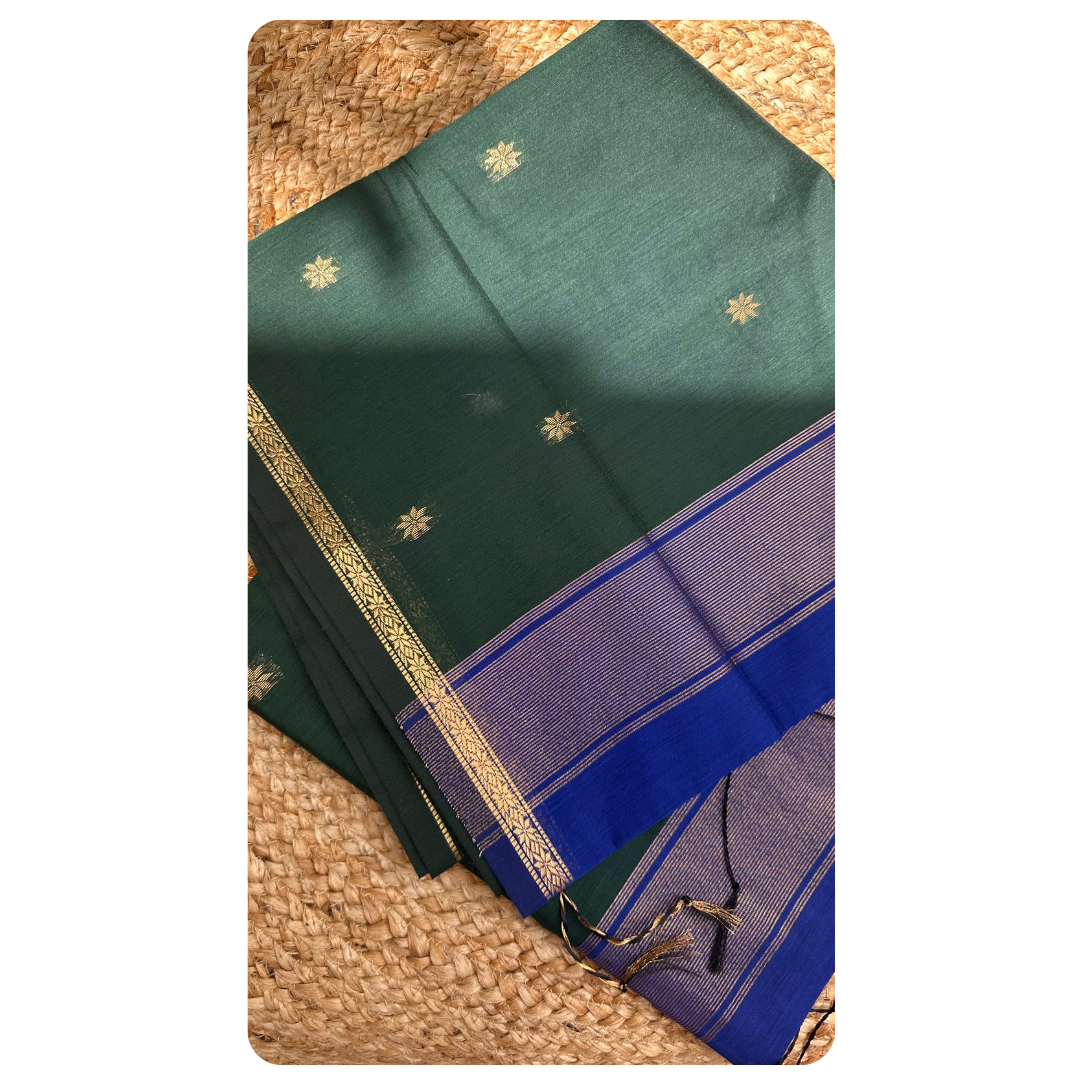 Maheshwari Silk Cotton Saree
