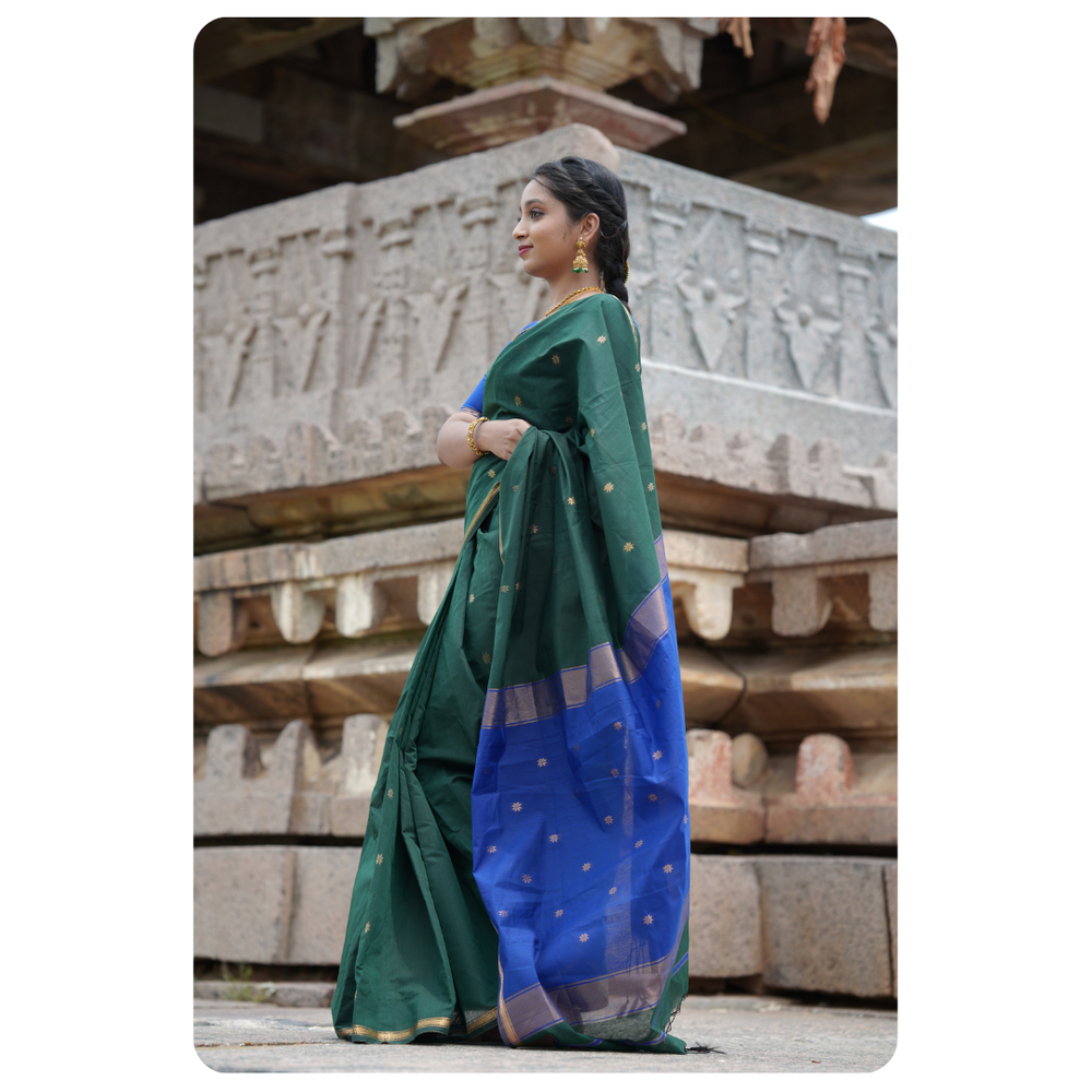 Maheshwari Silk Cotton Saree